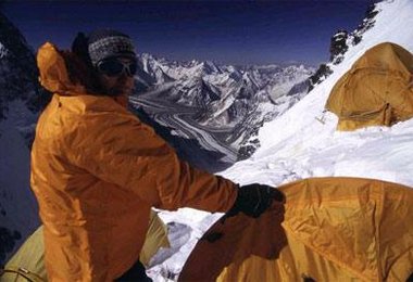 Claude-André - der K2- Partner von Alfred im Jahr 2003 in Camp 3