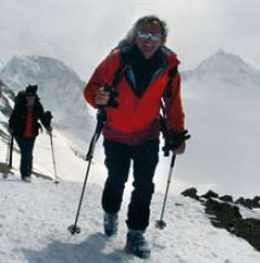 Gesamtleitung: Ausbildungsleiter der Österreichischen Berg- und Schiführer Hans Bergmann