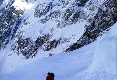 Auf der Einstiegsrampe. Foto: Strabag Alpinteam