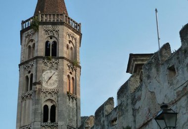 Das Wahrzeichen von Finalborgo