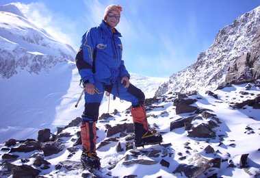 Walter Laserer am lunch ledge „Pillar of Impression“