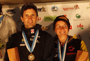 Kilian Fischhuber und Anna Stöhr