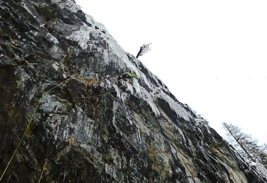 Wenig Eisauflage in der "Rätselburg"