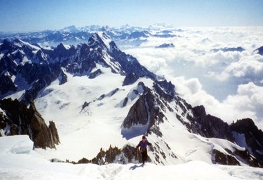 Das Mont Blanc Massiv