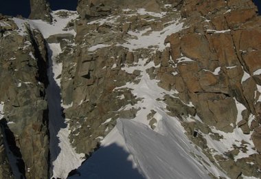 Rok Blagus am Arete du Diable © Miha Valic