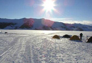 Zelte in Patriot Hills