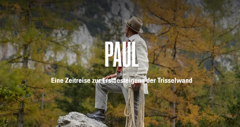 PAUL - Eine Zeitreise zur Erstbesteigung der Trisselwand