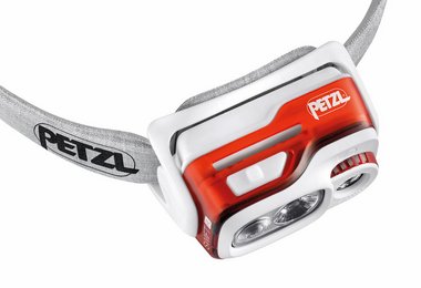 Die neue Petzl Swift RL Stirnlampe. Foto: Petzl