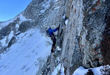 Winterbegehung Schutzengelweg Sagwandspitze - Fotos: Sieberer - Waldner
