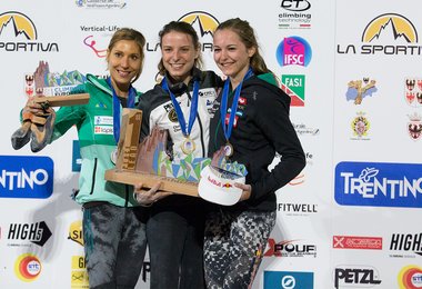 Die drei besten Damen. (Foto: KVÖ / Heiko Wilhelm)