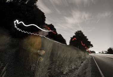 Das rote "Rücklicht" sorgt für mehr Sicherheit