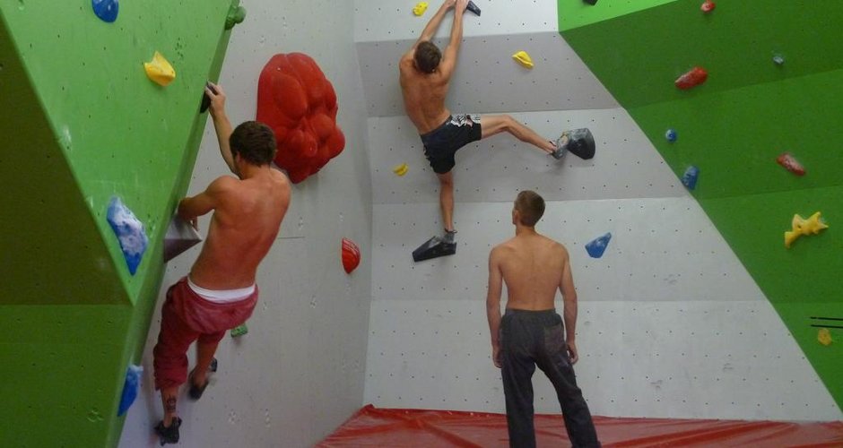 Der neue Boulderraum