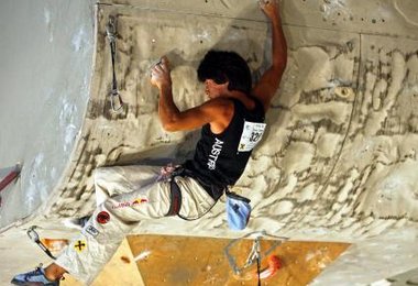 David Lama - letztendlich auf 8. Rang