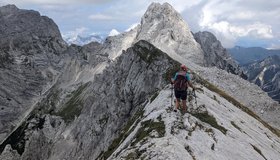 Rückweg zum Sattel Kotovo sedlo