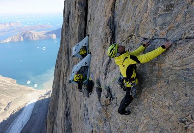 Unsere Hängezelte in der Big Wall © Thomas Ulrich