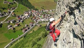 Steilpassage vor dem Wolfau-Blick