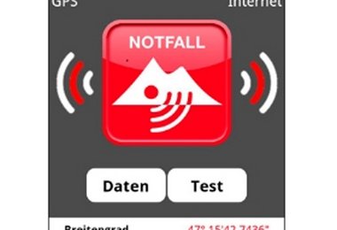 Notfall-App der Bergrettung Tirol 