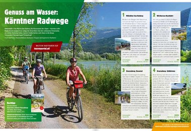 Vier Radtourentipps in Kärnten