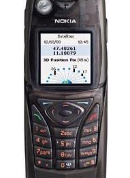 Das Handy zeigt die angepeilten Satelliten gut an.