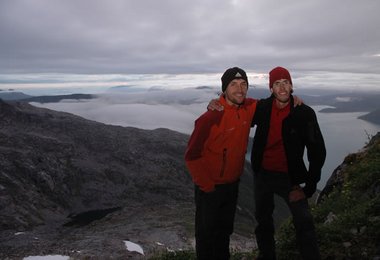 Arctandria | Zurück am Wandfuß - Markus und Hansjörg, Photo: (c) Marten Blixt