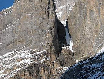 Polar Cirus - einer der bekanntesten Eisfälle der Welt