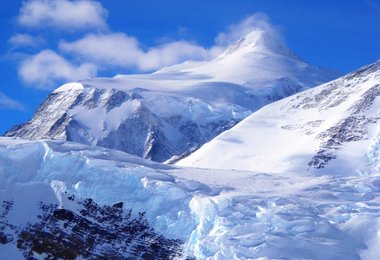 Der Mount Shinn – der zweite Berg, den Stangl diesen Südsommer in der Antarktis bezwang