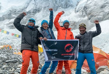Everest mit 360° Kamera