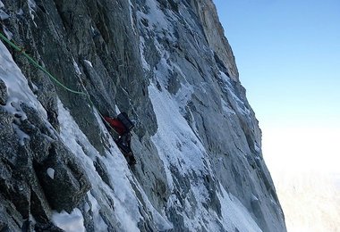Japaner Couloir - Grandes Jorasses Nordwand (c) CAMP Archive - Roger Cararach Soler
