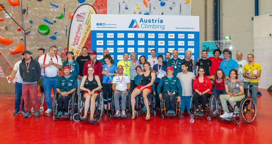 Open Austrian Paraclimbing Championships in der Kletterhalle Wien