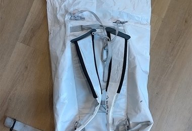 Der Rückenteil des Blue Ice 45 Alpine Hauler