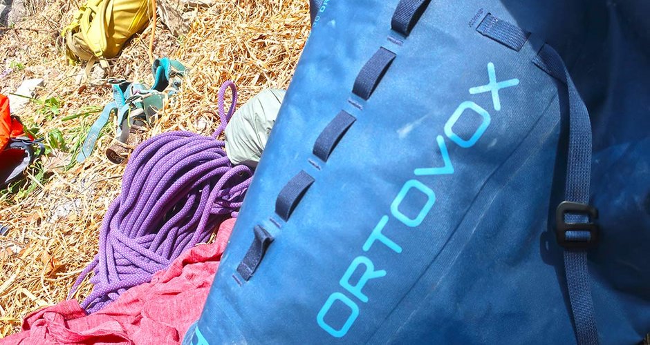 Der wasserdichte und sehr robuste Trad 30 Dry von Ortovox