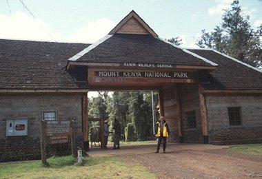 Mt. Kenia - Parkeingang