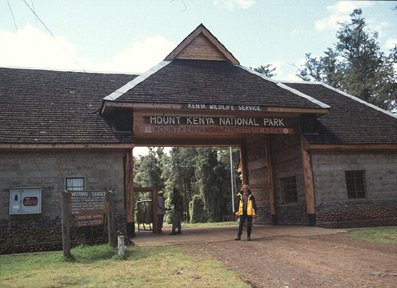 Mt. Kenia - Parkeingang