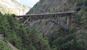 Blick vom Einstieg zur Viadukt