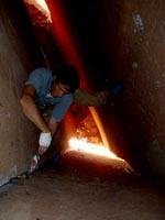 gerhard in cave route © gerhard schaar