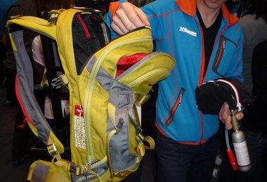 Airbagrucksack mit Removable Airbag System