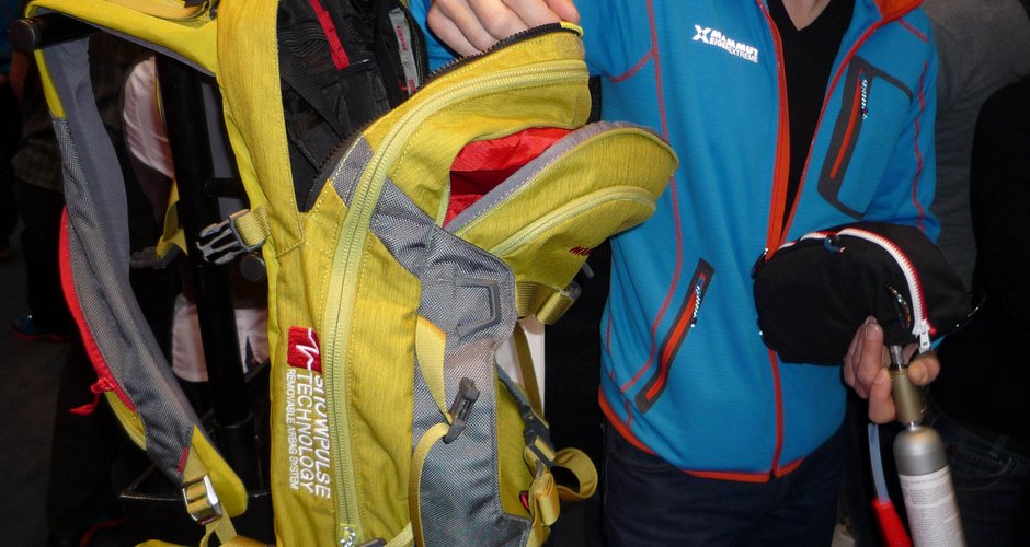 Airbagrucksack mit Removable Airbag System