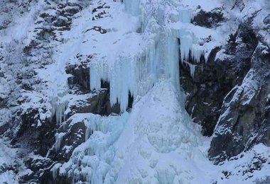 Mischbachfall - auch dickes Eis
