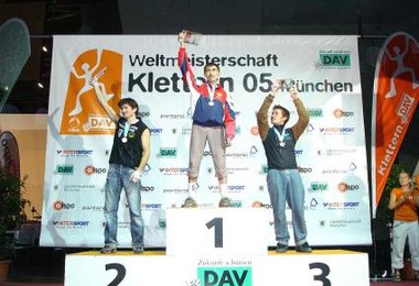 Siegerehrung Bouldern (Foto: DAV)