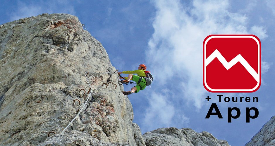 Der Klettersteigführer Österreich in der 7ten Auflage mit Touren-App