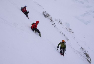 Abwärts im Sauwetter