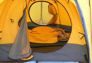 Ein Zeltaufstellen geht in den meisten Fälle überhaupt nicht