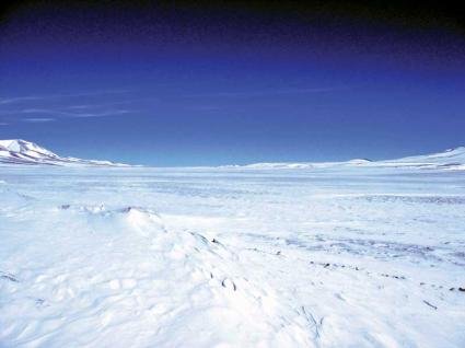 Die Route verläuft auf 4200m Durchschnittshöhe.