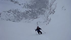 Skitour Wandspitze - Mittlere Rinne