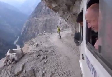 Die wildeste Straße in Indien