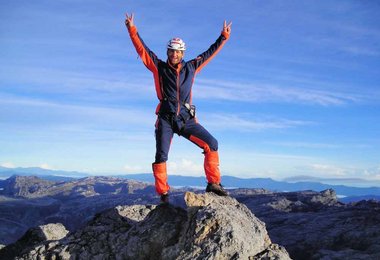 Am 9.April nochmal am Gipfel