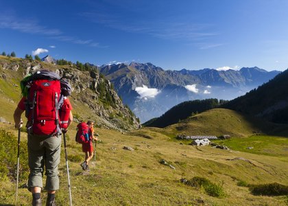 Grande Traversata delle Alpi. Iris Kürschner und Dieter Haas berichten in ihrer Reise-Reportage „GTA“ von ihrer Alpenüberquerung bis ans Mittelmeer. © Iris Kürschner und Dieter Haas