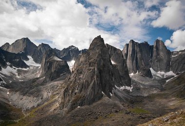 Die Felslandschaft der Northwest Territories