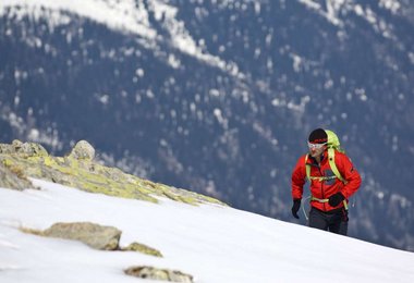 Christian Stangl beim Training