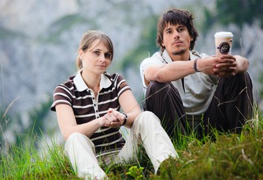 Optisch auch sehr chic - die Kaffee Shirts von Northland